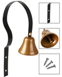 Hanging Dinner Bell Outdoor Bracket Mount Wall Indoor Rope Bell Ship/Boat/Nautical/Door/School/Reception/Home/Church Bell(Copper) In Australia - Darrahopens