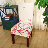 4pc Stretch Soft Removable Washable Chairs Covers for Dining Room, Seat Cushion Slipcovers Protector for Kitchen Armless Chairs In Australia - Darrahopens