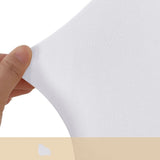 White Chair Covers for Party Folding Chair - Universal Fitted Chair Slipcovers Protector for Wedding, Banquet, Celebration In Australia - Darrahopens