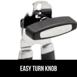 The Original Heavy Duty Stainless Steel Smooth Edge Manual Hand Held Can Opener With Soft Touch Handle