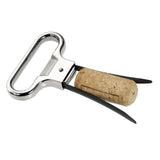Wine Opener Corkscrew Wine Bottle Opener Two-Prong Cork Puller Bottle Opener for Damaged Cork Old Wine Corkscrew Remover