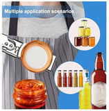 2pcs Adjustable Jar & Bottle Opener, Adjustable Multifunctional Stainless Steel Can Opener Jar Lid Gripper, Manual Jar  Opener In Australia - Darrahopens