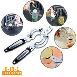 Multi Jar Opener for Weak Hands, Stainless Steel Jar Lid Opener, Beer Bottle Opener for Arthritic Hands, Seniors with Arthritis In Australia - Darrahopens