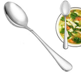 12 Piece Teaspoons Set,Stainless Steel Tea Spoons,Durable Small Spoons,Metal Dessert Spoon,Spoons Silverware for Home In Australia - Darrahopens