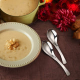 6pc  Thick Heavy-weight Soup Spoons, High Grade Stainless Steel Soup Spoons, Table Spoons, Set of 6 In Australia - Darrahopens