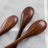 6pc Small Wooden Spoons, Small Soup Spoons Serving Spoons Wooden Teaspoon for Coffee Tea Jam Bath Salts In Australia - Darrahopens