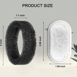 Cat Water Fountain Filters for  Stainless Steel Pet Water Dispenser Fountain Filter Replacement with Sponges ( Filters& Sponges) In Australia - Darrahopens