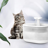Cat Fountain Filters Replacement for Cat Water Fountain, Carbon Ion-Resin Filters&  Sponge Filters for Pet Fountain Dispenser