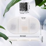 Cat Fountain Filters Replacement for Cat Water Fountain, Carbon Ion-Resin Filters&  Sponge Filters for Pet Fountain Dispenser