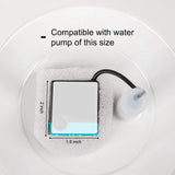 8pc Cat Water Fountain Foam Filters, Compatible with Multiple Pet Fountain Dispenser Sponge Filters