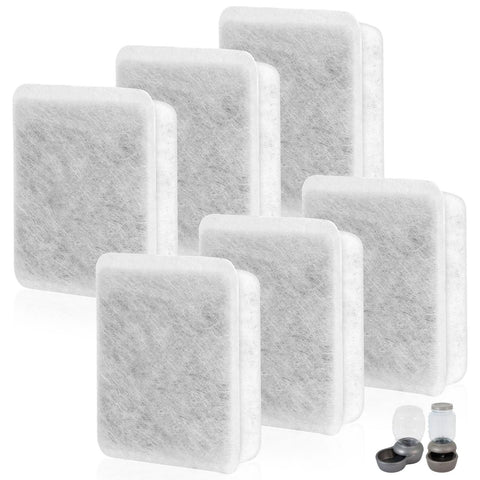 6pc Charcoal Water Filter Replacement, Dog Cat Water Bowl Filter Pet Water Filter Fit for Gravity Waterer Bowls In Australia - Darrahopens