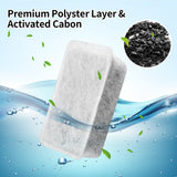 6pc Charcoal Water Filter Replacement, Dog Cat Water Bowl Filter Pet Water Filter Fit for Gravity Waterer Bowls In Australia - Darrahopens