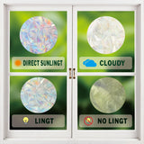 Anti-Collision Window Decals, Rainbow Stickers Circle Window Clings -to Save Birds from Window Collisions,Non Adhesive Prismatic In Australia - Darrahopens