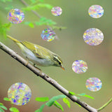 Anti-Collision Window Decals, Rainbow Stickers Circle Window Clings -to Save Birds from Window Collisions,Non Adhesive Prismatic In Australia - Darrahopens