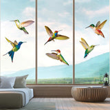 Hummingbird Window Clings Anti-Collision Window Clings Decals to Prevent Bird Strikes on Window Glass Hummingbird Stickers In Australia - Darrahopens