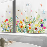 2pc Spring Window Clings Spring Decoration Summer Window Cling Double-Sided Reusable Anti-Collision Peel and Stick Removable In Australia - Darrahopens