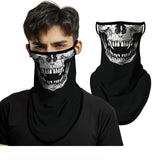 5pc Neck Gaiter Face Mask with Ear Loops Bandana Face Mask Scarf Face Cover for Men Women