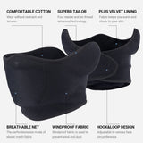 2pc Neck Gaiter Motorcycle Face Mask Half Masks Windproof Balaclava Protective Keep Warm Shield for Running Skiing Snowboarding