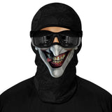 5pc Ski Mask Motorcycle Full Face Mask Outdoor Tactical Hood Headwear Mask Ghosts Skull Mask Men Women for Halloween