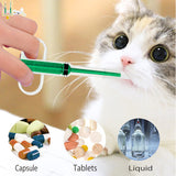 Medicine Feeder for Pets,Piller,Pill Cutter,Pill Crusher for Cats and Dogs, Set,Feeding Pills Water and Milk,Plastics,Reusable In Australia - Darrahopens