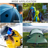 10 Pcs Puffer Down Jacket Repair Patch Kit, Nylon Fabric Repair Patch Self Adhesive Waterproof Stick On Patches Tape