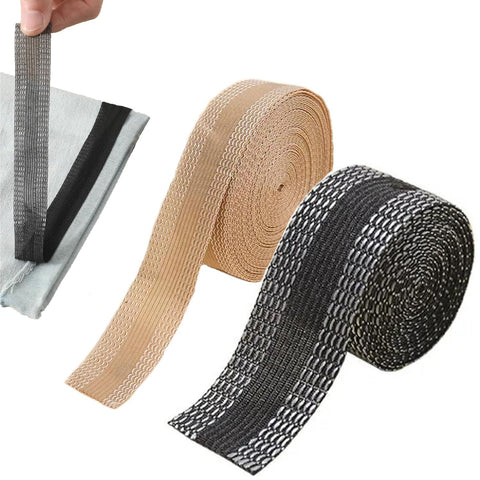 2pc Trousers Edge Modified Strips, Iron-on Instant Hem Tape,  Pants Edge Shorten Self-Adhesive, Trouser Mouth Paste Edge Fabric Tape In Australia - Darrahopens
