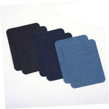 6 Pc Self-Adhesive Linen Fabric Patches, Multi Color, Can be Used for Linen Sofa Repair and Linen Clothes Repair, Quick Fix Sofa. In Australia - Darrahopens