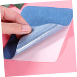 6 Pc Self-Adhesive Linen Fabric Patches, Multi Color, Can be Used for Linen Sofa Repair and Linen Clothes Repair, Quick Fix Sofa. In Australia - Darrahopens