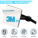 Small Cable Tie Adhesive Mount, Wires Zip Tie Adhesive-backed anchors perfect for Pedal Board Cable Management Outdoor Indoor In Australia - Darrahopens