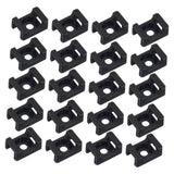 20pc Cable Tie Mounting, Zip Tie Base,Screw Hole, Cord Tie Mount Wire Tie Holder Fix Bottom Wire Management for Home In Australia - Darrahopens