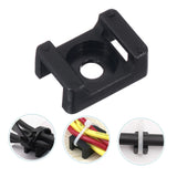 20pc Cable Tie Mounting, Zip Tie Base,Screw Hole, Cord Tie Mount Wire Tie Holder Fix Bottom Wire Management for Home In Australia - Darrahopens