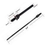 50 Pcs Cable Zip Tie, Heavy Duty Nylon Push Mount Self Locking Assortment Black Black Heavy Duty Zip Ties, Strength