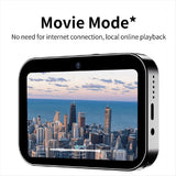 4K CCD Digital Camera 64MP Digital Flash Video Camera with Touch Screen 16X Digital Zoom IR Night Vision Camera White