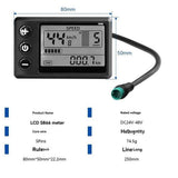 Three Mode Ebike Controller 17A 24V/36V/48V with S866 LCD Color Display Waterproof Connector 350W Motor Conversion Parts In Australia - Darrahopens