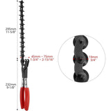 Exhaust Cutter for Pipe Removal, 3/4" to 3-1/4" Pipe Cutting Range, Cushion Grip Chain Cutter for Muffler, Tailpipe & Catalytic Converter Repair
