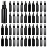100PCS Black Plastic Spray Bottles, 2oz Portable Travel Bottle, 60 ml Fine Mist Sprayers, Refillable Empty Plastic Containers for Perfumes Cosmetics Cleaning Solutions In Australia - Darrahopens