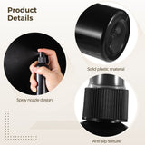 100PCS Black Plastic Spray Bottles, 2oz Portable Travel Bottle, 60 ml Fine Mist Sprayers, Refillable Empty Plastic Containers for Perfumes Cosmetics Cleaning Solutions In Australia - Darrahopens