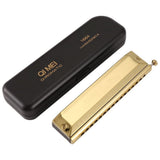 Chromatic Harmonica 16 Hole 64 Tone Mouth Organ Instrumentos Key of C Professional Musical Instruments In Australia - Darrahopens