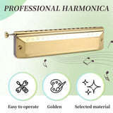 Chromatic Harmonica 16 Hole 64 Tone Mouth Organ Instrumentos Key of C Professional Musical Instruments In Australia - Darrahopens
