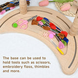 Embroidery Hoop Stand Adjustable - 360°Rotated Embroidery Frame Stand, Embroidery Stands for Hand Work Art Craft In Australia - Darrahopens