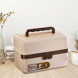 Multi Layer Plastic Storage Box, Portable Folding Organizer, for Art Sewing Supplies And Daily Small Item Classification