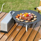 Butane Camping Stove, Portable Folding Gas Burner for Camping, Emergency Use and Outdoor Cooking