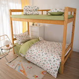 4 Piece Green Floral Comforter Set Size, Soft Breathable Comforter Bedding Set, Bed in a Bag Queen, Soft Microfiber Complete Bedding Set with Sheets for All Season In Australia - Darrahopens
