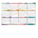 2025- Yearly Wall Calendar Dry Erase Calendar for Wall, 31" x 42" Large Monthly Wall Calendar Wet & Dry Erase Wall Calendar Yearly Planner for Home & Office, Reusable Whiteboard