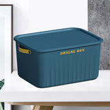 14In Thickened Plastic Folding Storage Box Removable Transparent Lid Large Capacity Quilt Toy Organizer Space Saving Dormitory Home Closet Bedroom Living Room Multi-Purpose Storage Bin In Australia - Darrahopens
