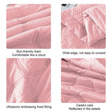 78.74x90.55In Oversized Quilt, Washed Cotton Comfortable, Summer Quilt for Bedroom Sofa Guest Room(Pink)