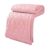 78.74x90.55In Oversized Quilt, Washed Cotton Comfortable, Summer Quilt for Bedroom Sofa Guest Room(Pink)