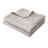 70.9x78.7in Cooling Summer Quilt, Long Lasting Cool, Lightweight Blanket for Bed Dorm(NavyB)