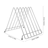 Stainless Steel Cutting Board Holder Silver Kitchen Tool 1Pc In Australia - Darrahopens