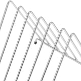Stainless Steel Cutting Board Holder Silver Kitchen Tool 1Pc